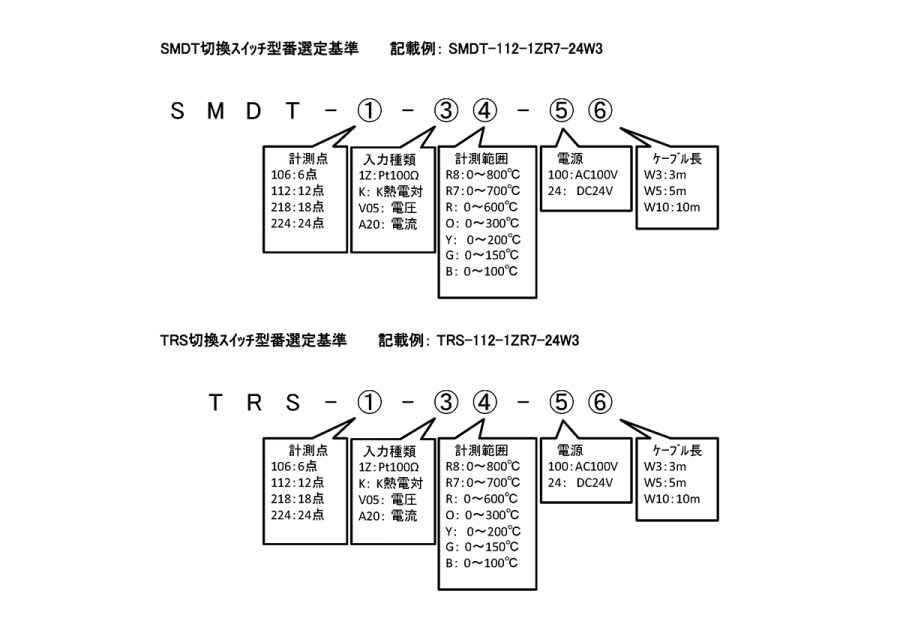 SMDT, TRS format